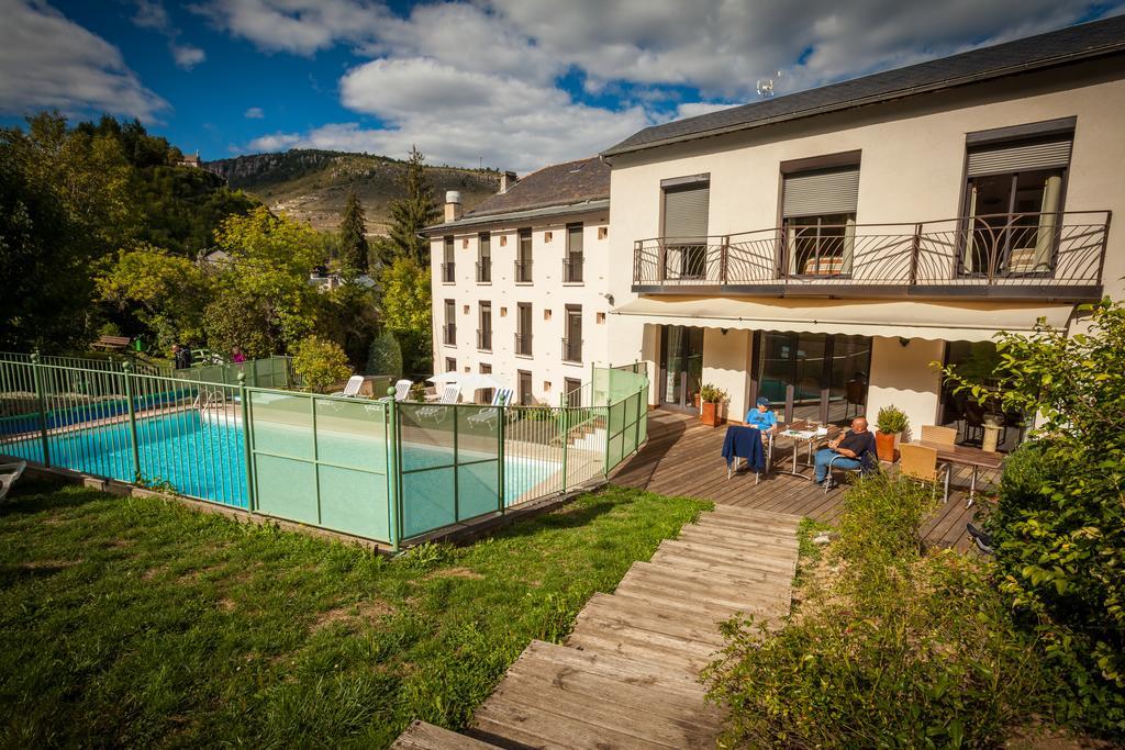 Logis Hotel Restaurant Le Mont Aigoual Meyrueis Zewnętrze zdjęcie